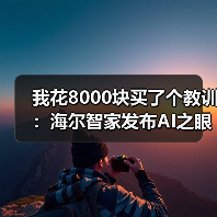 我花8000块买了个教训：海尔智家发布AI之眼2.0和家庭服务机器人到底值不值
