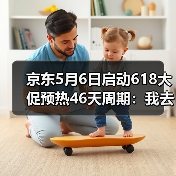 京东5月6日启动618大促预热46天周期：我去年干的那件蠢事，希望你今年别再犯
