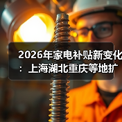 2026年家电补贴新变化：上海湖北重庆等地扩大家居家电补贴品类，别再白花钱了（图4）