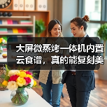 大屏微蒸烤一体机内置云食谱，真的能复刻美食吗？（图4）