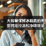 大容量保鲜冰箱真的需要精准控温和净味除菌吗？一个冷静的观察