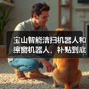 宝山智能洁扫机器人和擦窗机器人，补贴到底补了哪里