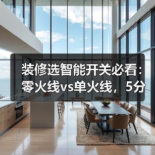 装修选智能开关必看：零火线vs单火线，5分钟搞懂别花冤枉钱