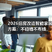 2026旧房改造智能家居方案:不砸墙不布线,老房秒变“科技豪宅”(图3) 2026旧房改造智能家居方案:不砸墙不布线,老房秒变“科技豪宅”(图3)