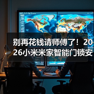 别再花钱请师傅了！2026小米米家智能门锁安装教程，看完省下200元
