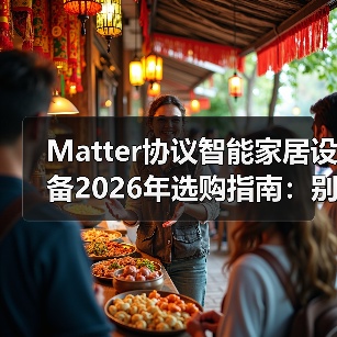 Matter协议智能家居设备2026年选购指南:别再被“伪互联”割韭菜了(图3) Matter协议智能家居设备2026年选购指南:别再被“伪互联”割韭菜了(图3)