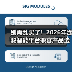 别再乱买了!2026年涂鸦智能平台兼容产品选购指南,看完少走3年弯路(图4) 别再乱买了!2026年涂鸦智能平台兼容产品选购指南,看完少走3年弯路(图4)