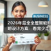2026年最全全屋智能照明设计方案:看完少走3年弯路(图2) 2026年最全全屋智能照明设计方案:看完少走3年弯路(图2)