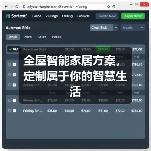 全屋智能家居方案，定制属于你的智慧生活空间