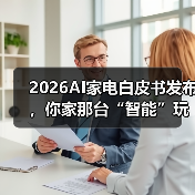 2026AI家电白皮书发布,你家那台“智能”玩意儿还能撑多久?(图3) 2026AI家电白皮书发布,你家那台“智能”玩意儿还能撑多久?(图3)