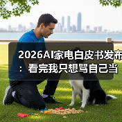 2026AI家电白皮书发布：看完我只想骂自己当初太蠢
