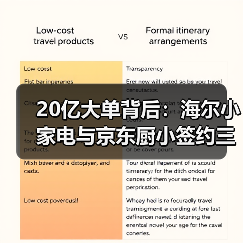20亿大单背后：海尔小家电与京东厨小签约三年AI之约的真相