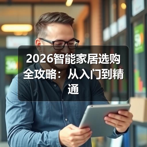 2026智能家居选购全攻略:从入门到精通一步到位(图3) 2026智能家居选购全攻略:从入门到精通一步到位