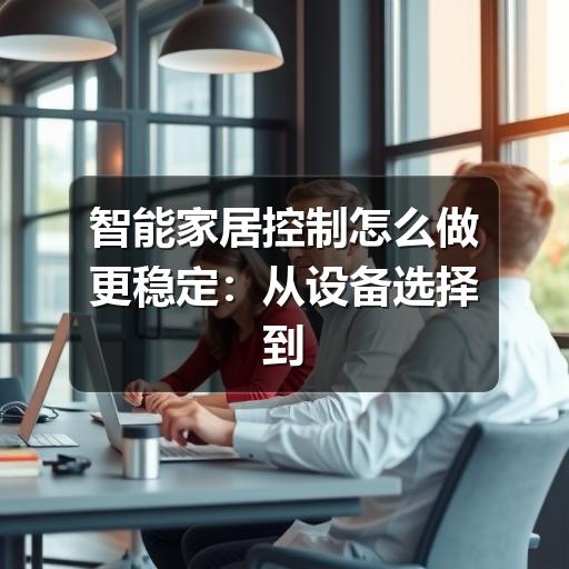 智能家居控制怎么做更稳定：从设备选择到场景设置的实用指南