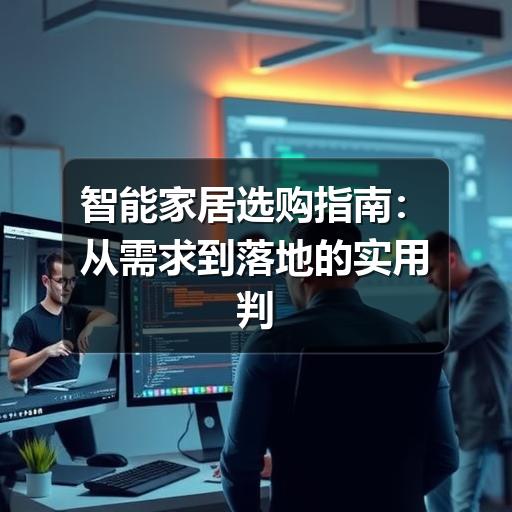 智能家居选购指南:从需求到落地的实用判断方法(图3) 智能家居选购指南:从需求到落地的实用判断方法