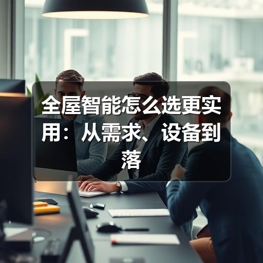全屋智能怎么选更实用:从需求、设备到落地的选购指南(图2) 全屋智能怎么选更实用:从需求、设备到落地的选购指南