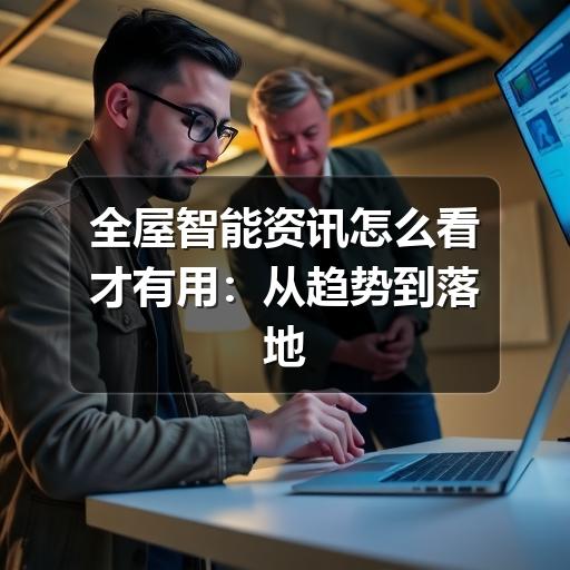 全屋智能资讯怎么看才有用:从趋势到落地的判断指南(图3) 全屋智能资讯怎么看才有用:从趋势到落地的判断指南