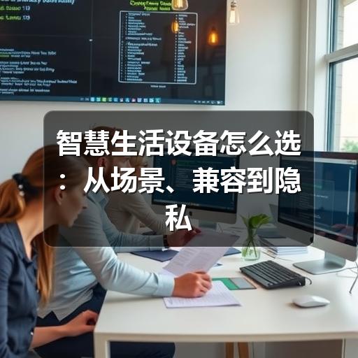 智慧生活设备怎么选:从场景、兼容到隐私的实用指南(图2) 智慧生活设备怎么选:从场景、兼容到隐私的实用指南