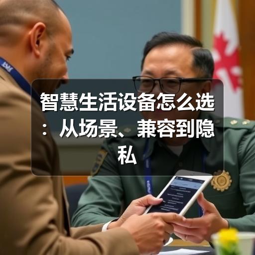 智慧生活设备怎么选：从场景、兼容到隐私的实用指南