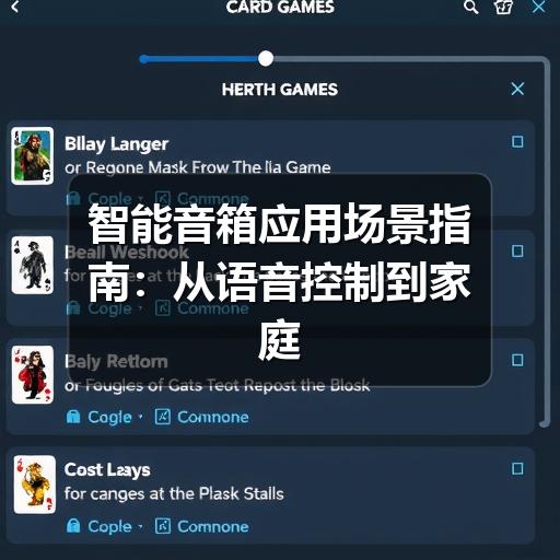 智能音箱应用场景指南：从语音控制到家庭自动化