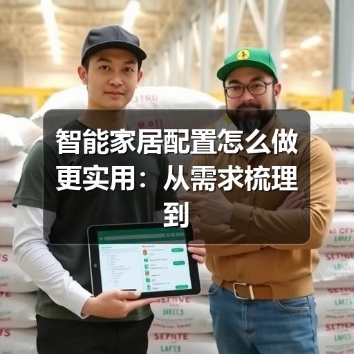 智能家居配置怎么做更实用:从需求梳理到设备联动的完整思路(图3) 智能家居配置怎么做更实用:从需求梳理到设备联动的完整思路