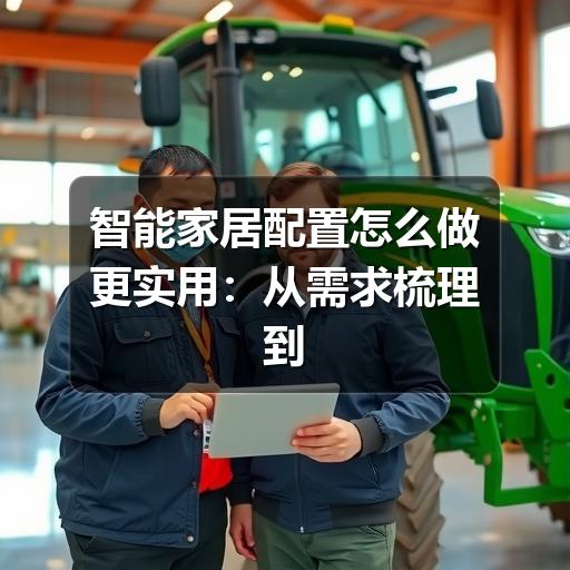 智能家居配置怎么做更实用:从需求梳理到设备联动的完整思路(图2) 智能家居配置怎么做更实用:从需求梳理到设备联动的完整思路