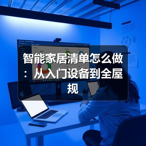 智能家居清单怎么做:从入门设备到全屋规划的实用指南(图2) 智能家居清单怎么做:从入门设备到全屋规划的实用指南