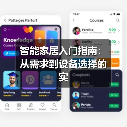 智能家居入门指南:从需求到设备选择的实用思路(图2) 智能家居入门指南:从需求到设备选择的实用思路