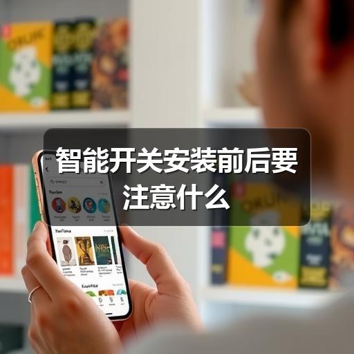 智能开关安装前后要注意什么