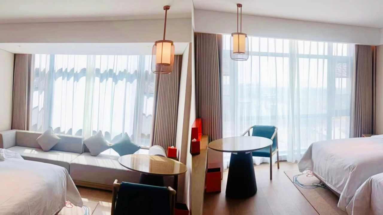 创明 | 大河荟酒店窗帘项目工程案例（洛阳华茂春松酒店）