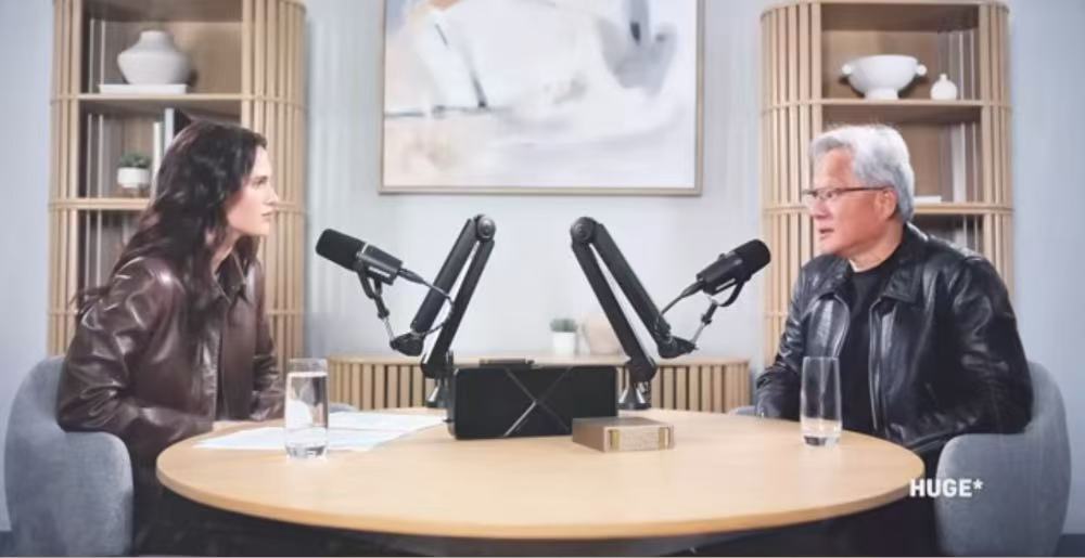 黄仁勋访谈:英伟达要用AI造一台“时间机器”,看好人形机器人(图2) 黄仁勋访谈:英伟达要用AI造一台“时间机器”,看好人形机器人