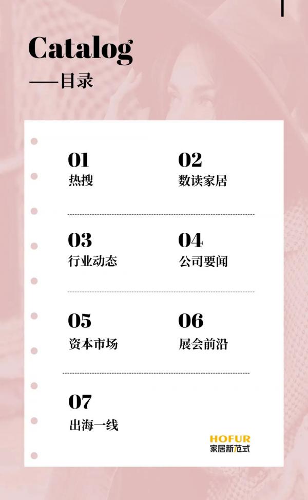 大家居周刊丨汪林朋身故、家具业利润下滑、国补资金下达…(图1)